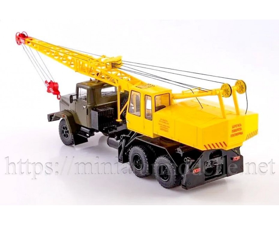 1:43 KRAZ 250 Autodrehkran KS 4561, SSM1551, Start Scale Models - SSM by https://miniaturmodelle.net