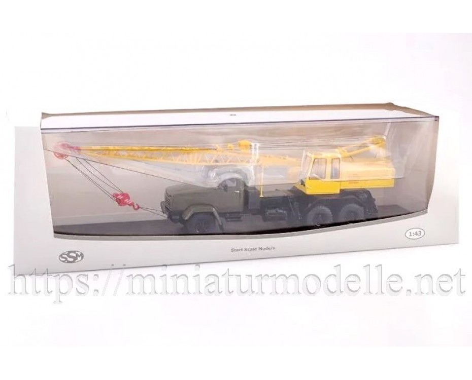 1:43 KRAZ 250 Autodrehkran KS 4561, SSM1551, Start Scale Models - SSM by https://miniaturmodelle.net
