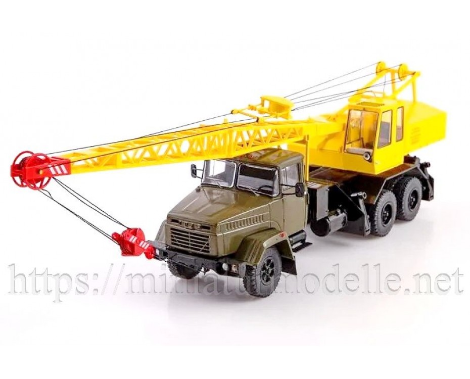 1:43 KRAZ 250 Autodrehkran KS 4561, SSM1551, Start Scale Models - SSM by https://miniaturmodelle.net