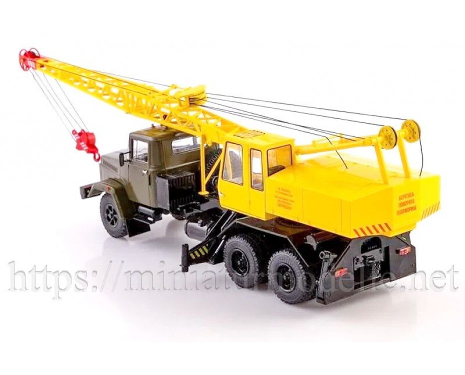 1:43 KRAZ 250 Autodrehkran KS 4561, SSM1551, Start Scale Models - SSM by https://miniaturmodelle.net