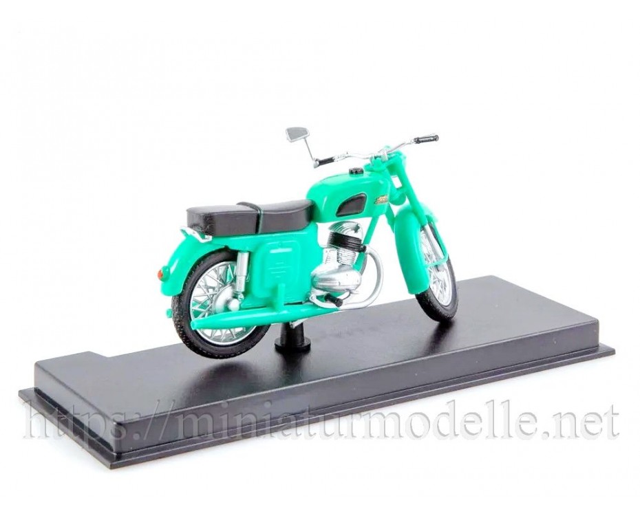 1:24 K 175 V Kovrovets motocikls ar žurnālu #68, NM68, Modimio Collections by https://miniaturmodelle.net