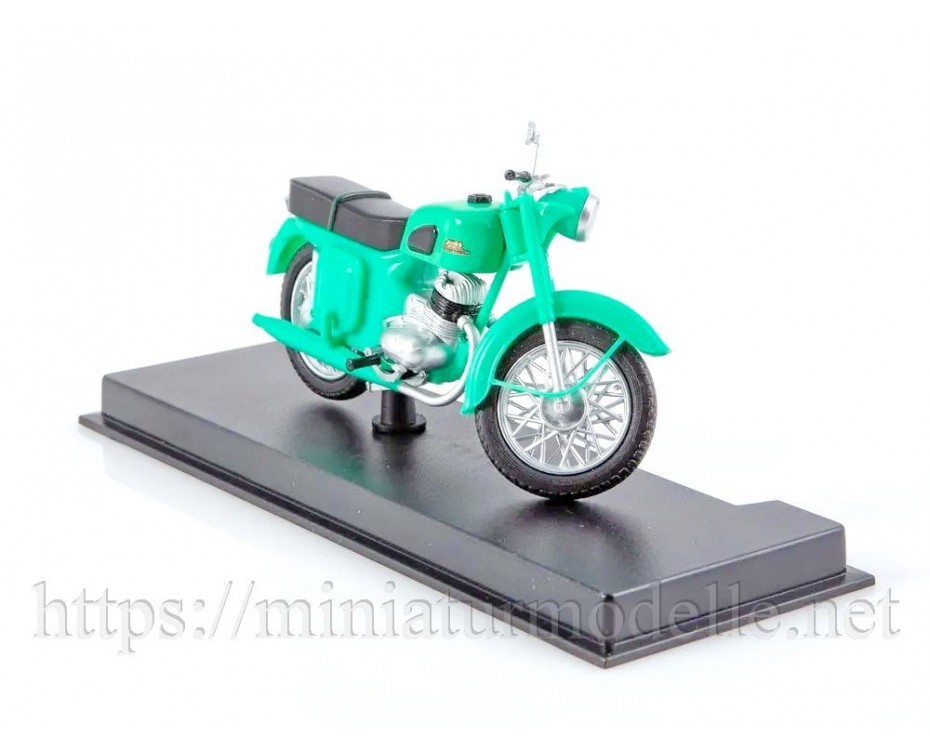 1:24 K 175 V Kovrovets motocikls ar žurnālu #68, NM68, Modimio Collections by https://miniaturmodelle.net