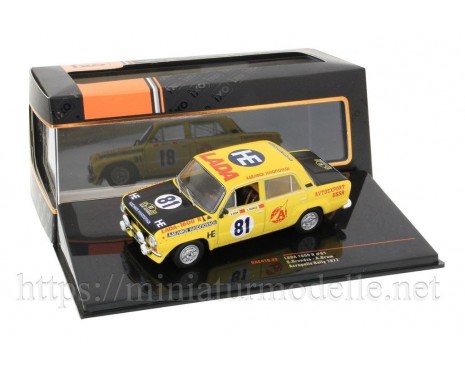 1:43 Lada 1600 S #81 Acropolis Rally 1977 S. Brundza / A. Brum