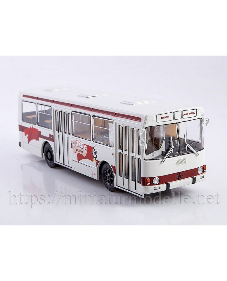 1:43 LAZ 4969 mobile cafeteria bus with magazine #9, special issue