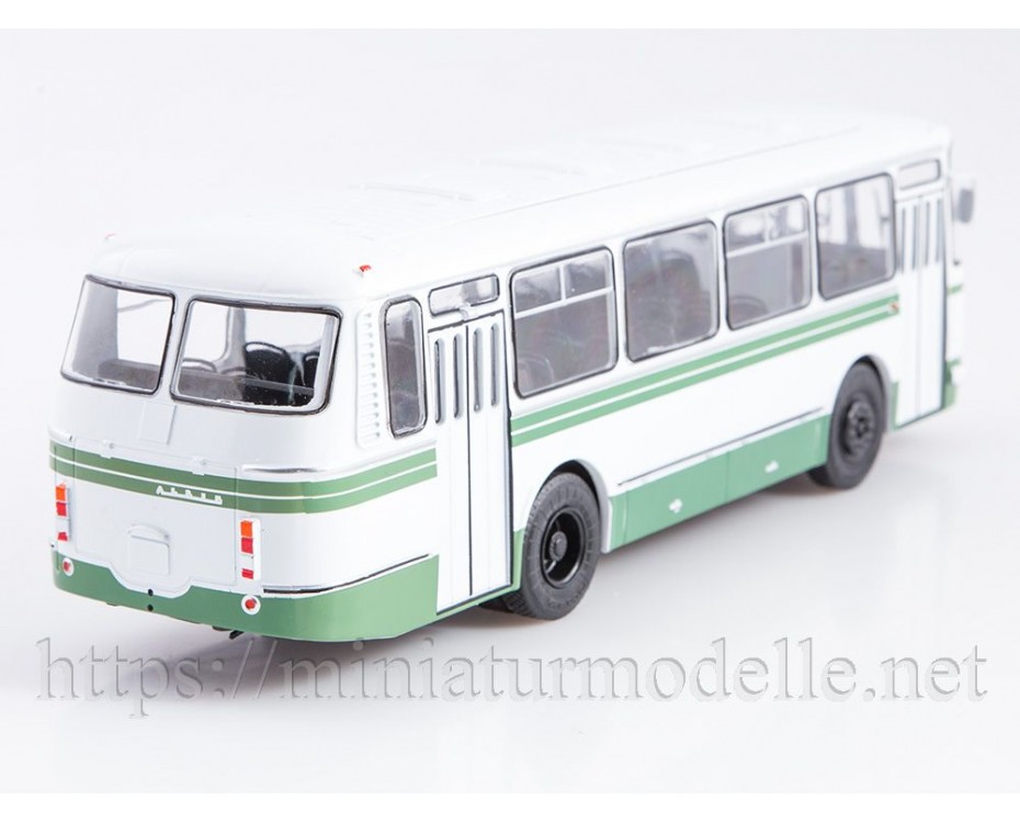 1:43 LAZ 695 N (1978) pilsētas autobuss ar žurnālu #60, NA060, Modimio Collections by https://miniaturmodelle.net