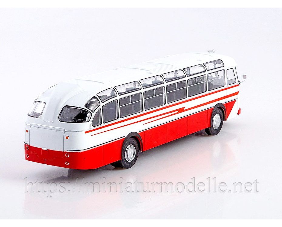 1:43 LAZ 699 A Tourist 2 Reisebus mit Zeitschrift #62, NA062, Modimio Collections by https://miniaturmodelle.net