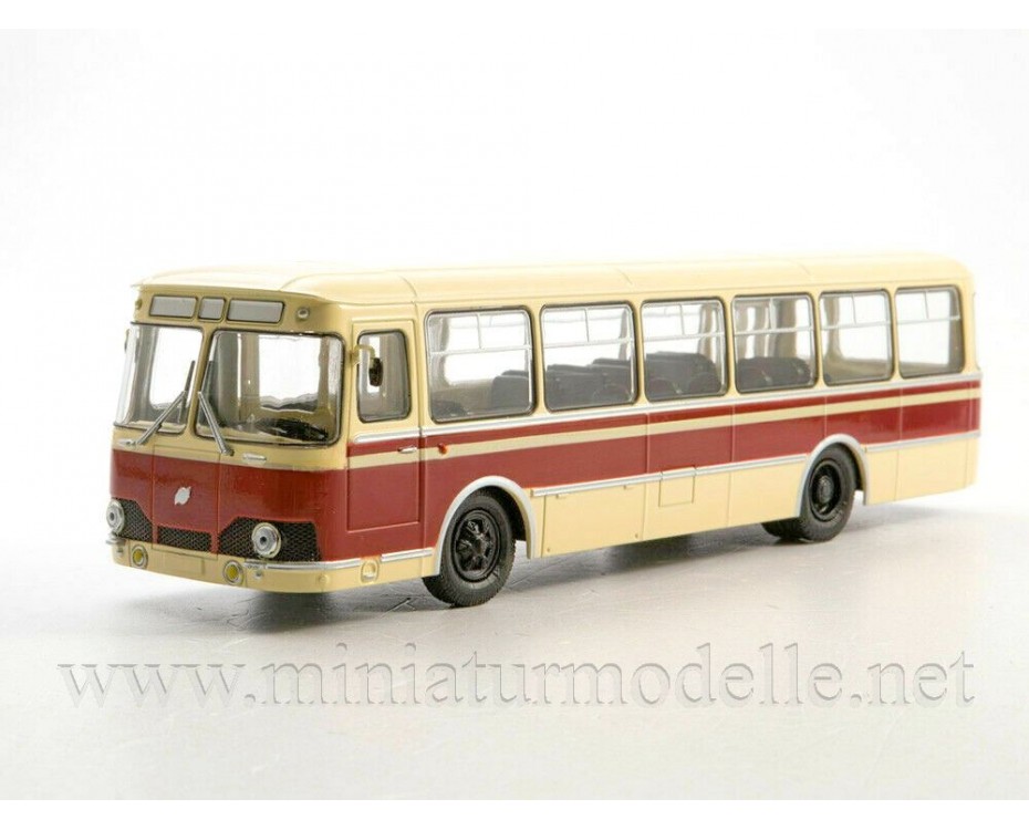 1:43 LIAZ 677 Bus mit Zeitschrift #28, NA028, Modimio Collections by https://miniaturmodelle.net