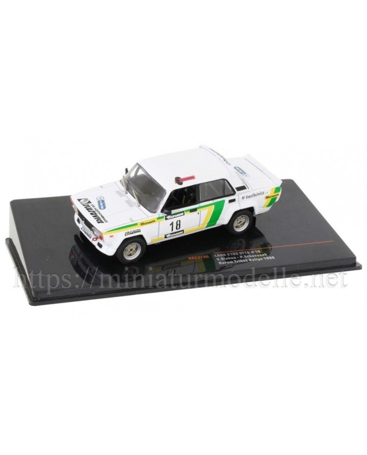 1:43 Lada 2105 VFTS #18 Tríbeč Rally 1988 V. Blahna / P. Schovanek