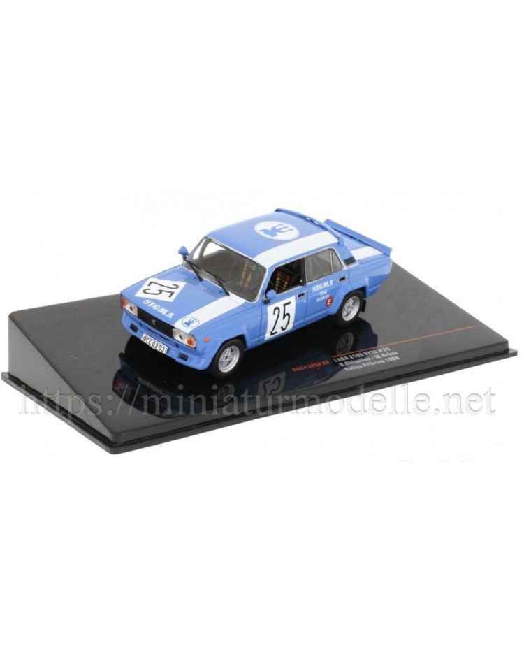 1:43 Lada 2105 VFTS #25 Rally Pribram 1986 V. Chlustina / M. Hrbek