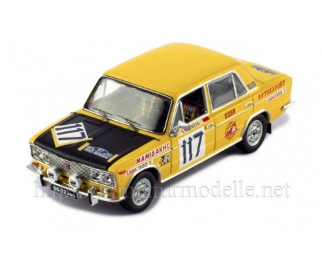 1:43 Lada 1500 S #117 Acropolis Rally 1976 S. Brundza / A. Girdauskas