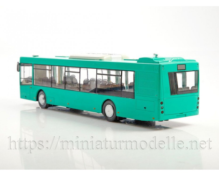 1:43 MAZ 203 Low-floor city bus with magazine #42,  Modimio Collections by www.miniaturmodelle.net