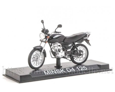 1:24 Minsk D4 125 мотоцикл с журналом №83