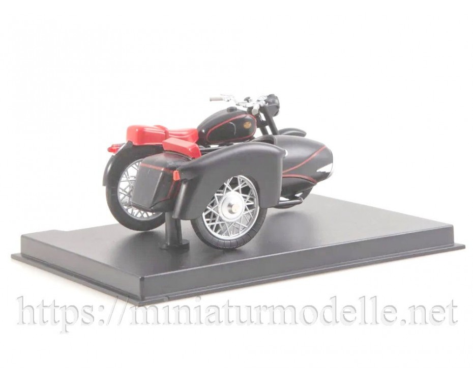 1:24 Pannonia TLF 250 мотоцикл с коляской и журналом №81, NM81, Modimio Collections by https://miniaturmodelle.net