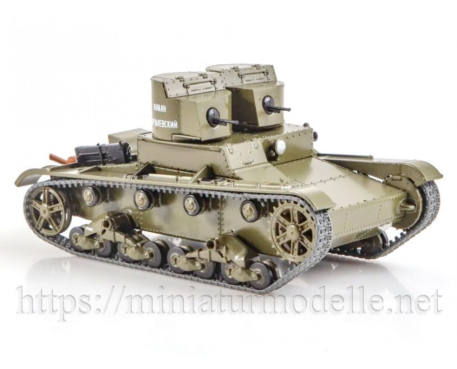 1:43 T-26 (1931) leichter Panzer mit Zeitschrift #12, BO12, Modimio Collections by https://miniaturmodelle.net