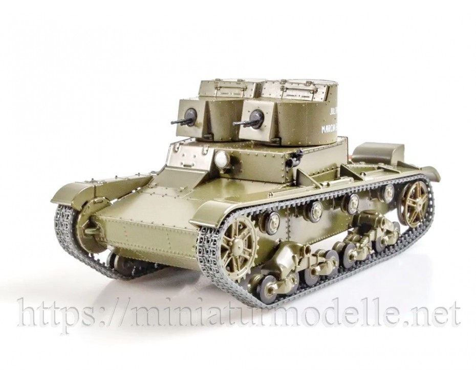 1:43 T-26 (1931) leichter Panzer mit Zeitschrift #12, BO12, Modimio Collections by https://miniaturmodelle.net
