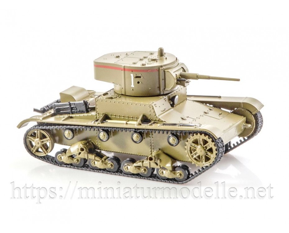 1:43 T 26 (1933) sowjetischer Panzer mit Zeitschrift #4, BO04, Modimio Collections by https://miniaturmodelle.net
