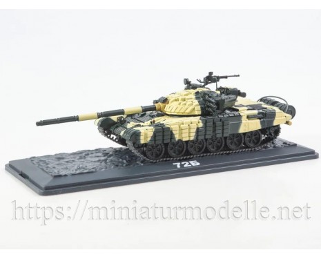 1:43 T 72 B russian main battle tank camouflage with magazine #7