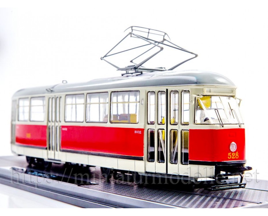 1:43 Tatra T1 Straßenbahn, SSM4067, Start Scale Models - SSM by https://miniaturmodelle.net