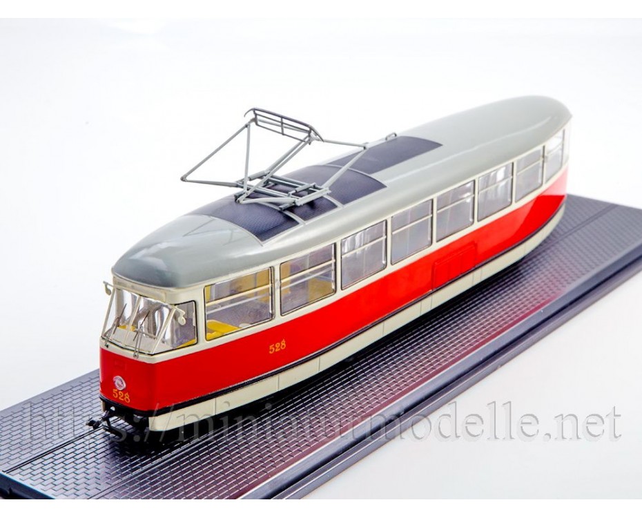 1:43 Tatra T1 Straßenbahn, SSM4067, Start Scale Models - SSM by https://miniaturmodelle.net