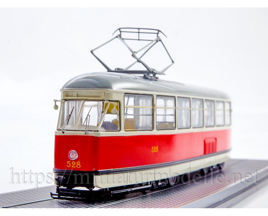 1:43 Tatra T1 Straßenbahn, SSM4067, Start Scale Models - SSM by https://miniaturmodelle.net