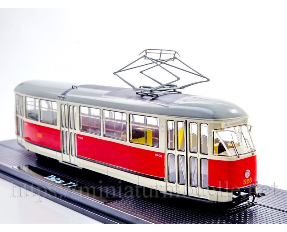 1:43 Tatra T1 Straßenbahn, SSM4067, Start Scale Models - SSM by https://miniaturmodelle.net