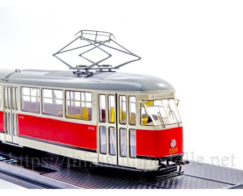 1:43 Tatra T1 Straßenbahn, SSM4067, Start Scale Models - SSM by https://miniaturmodelle.net