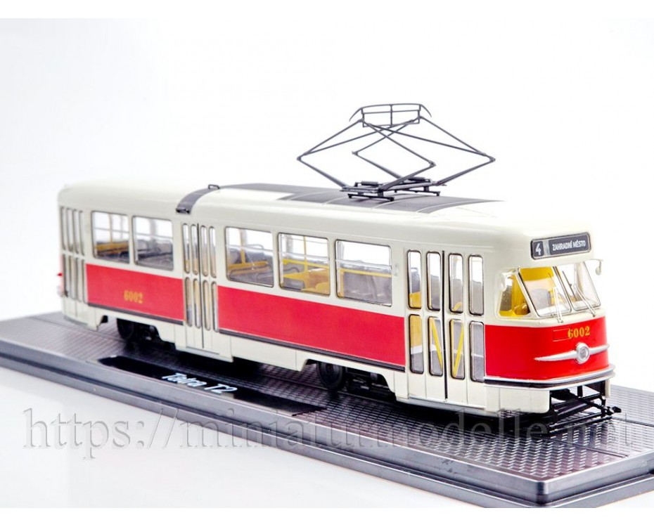 1:43 Tatra T2 tram, SSM4068, Start Scale Models - SSM by www.miniaturmodelle.net