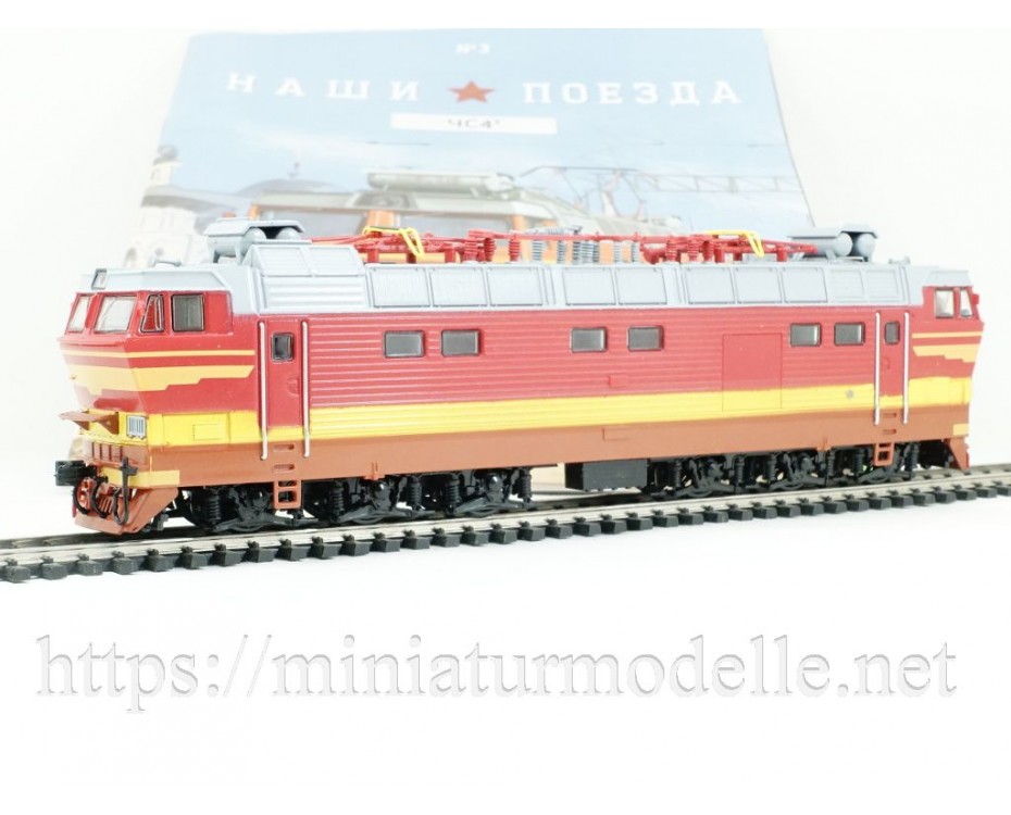 1:87 H0 ChS4T passenger electric locomotive with magazine #3,  Modimio Collections by www.miniaturmodelle.net