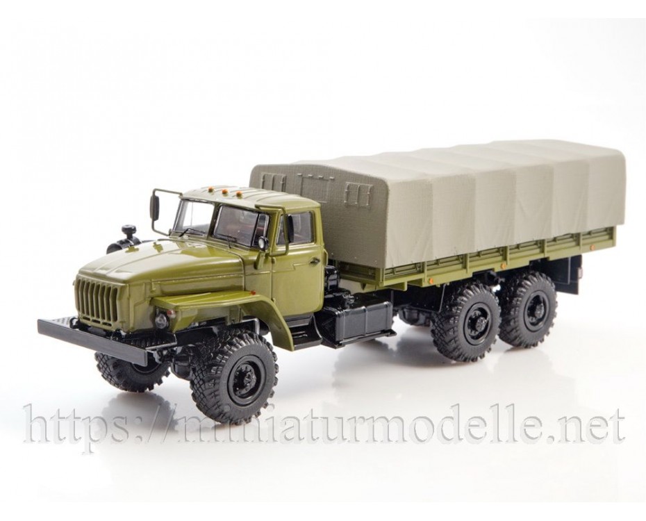 1:43 URAL 4320-0911 Pritsche Plane, Militär, SSM1472, Start Scale Models - SSM by https://miniaturmodelle.net