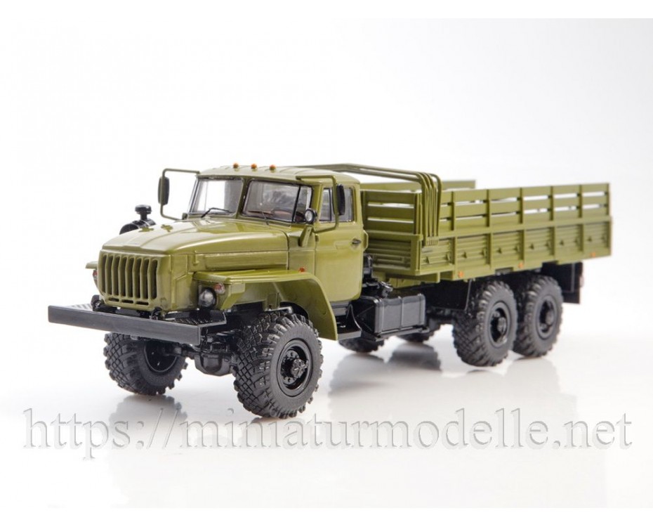1:43 URAL 4320-0911 Pritsche Plane, Militär, SSM1472, Start Scale Models - SSM by https://miniaturmodelle.net