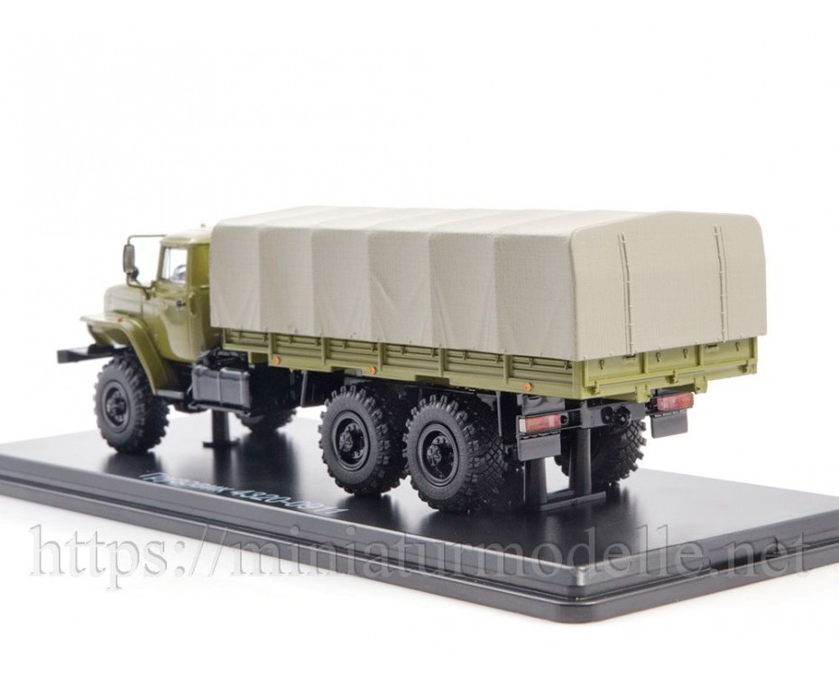 1:43 URAL 4320-0911 Pritsche Plane, Militär, SSM1472, Start Scale Models - SSM by https://miniaturmodelle.net
