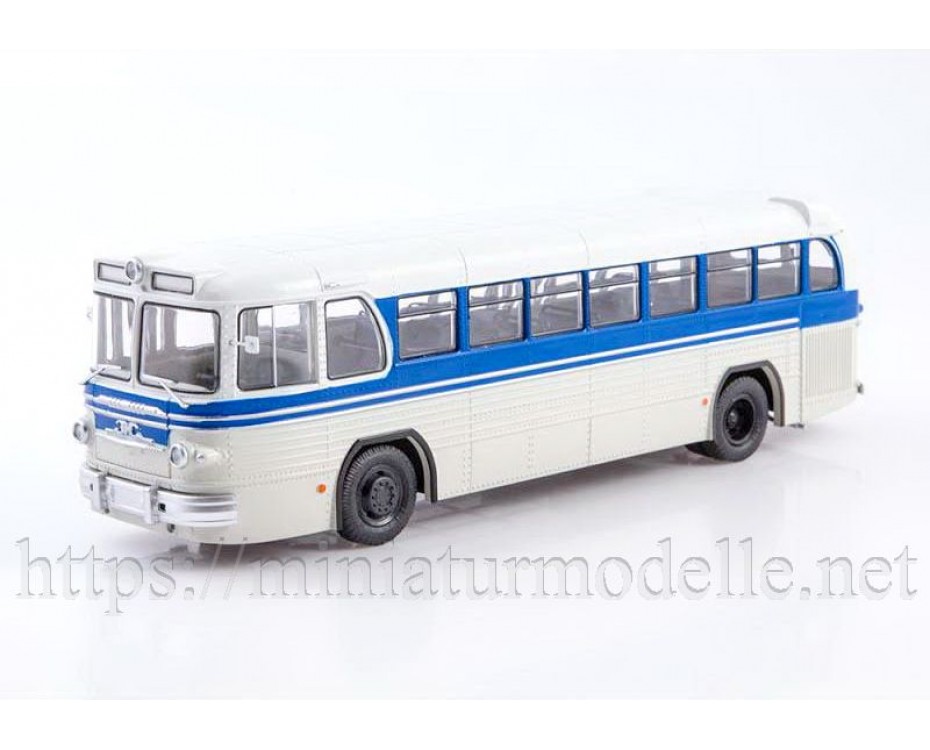 1:43 ZIS 129 city bus with magazine #58, NA058, Modimio Collections by https://miniaturmodelle.net