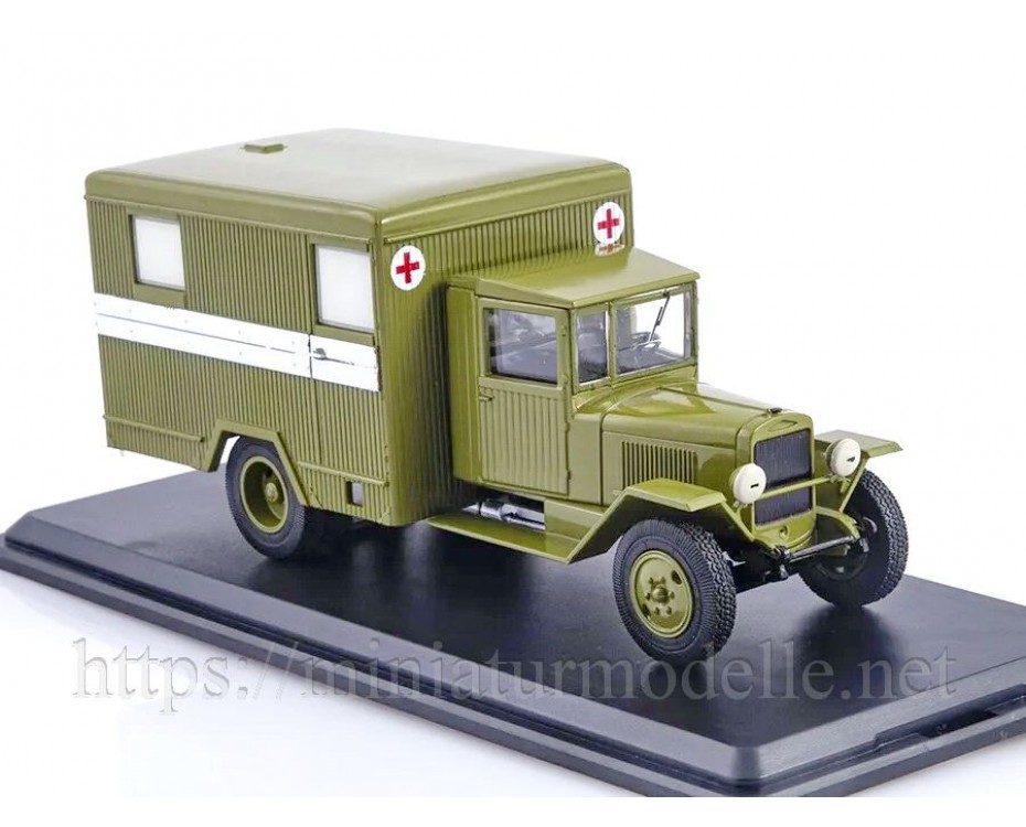 1:43 ZIS 44 Sanitätskoffer, Militär, SSM3042, Start Scale Models - SSM by https://miniaturmodelle.net