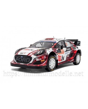 1:18 FORD PUMA RALLY1 HYBRID – TET RALLY LATVIA – 2024 – #22 M.SESKS / R.FRANCIS