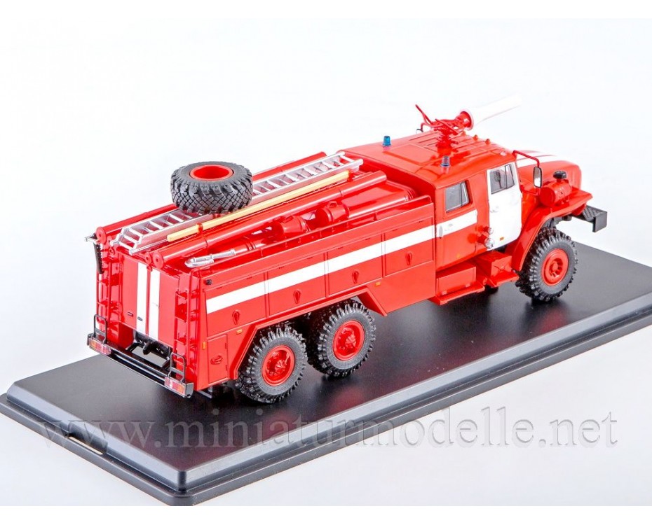 Details about   Scale model truck 1:43 URAL-4320 AC-7.5-40 fire Department of the city of Ivanov 