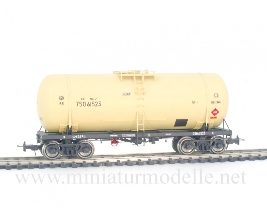 1:87 H0 Cisterna mod. 15-1547-02 ar pastiprinātu rāmi, SZD, 4 laikmets, sīksēriju, 1547-0203, Onega by https://miniaturmodelle.net