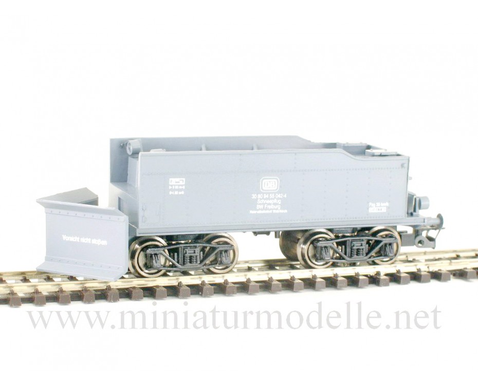 1:120 TT 4122 Schneepflug auf Basis des Dampfloktender der DB, 4 Epoche, 4122, Peresvet by https://miniaturmodelle.net