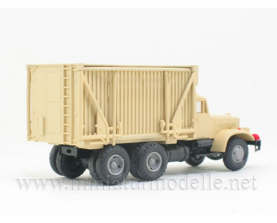 H0 1:87 KRAZ 257 sanitārais furgons FK 1, beišīgs,   Miniaturmodelle by https://miniaturmodelle.net