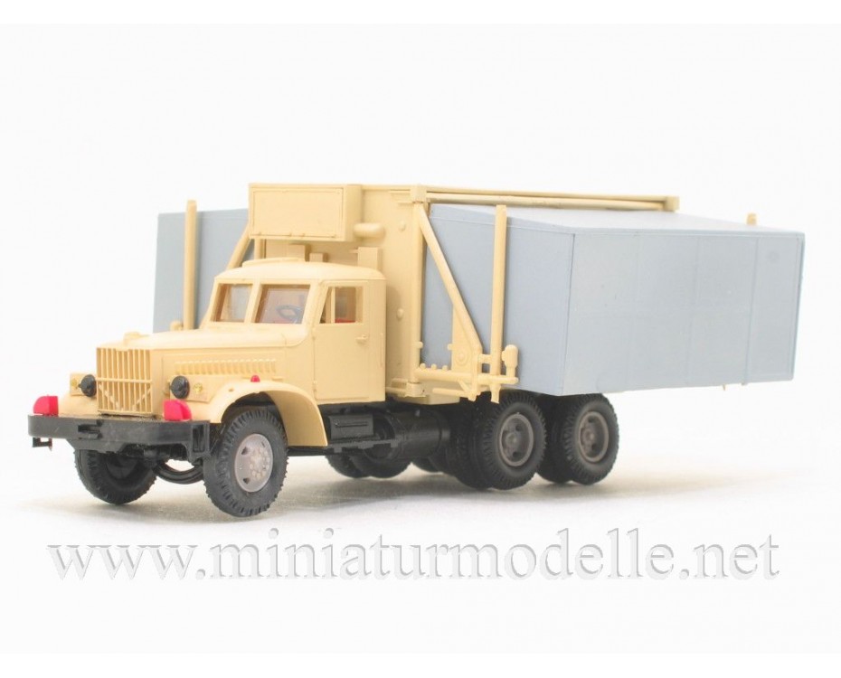 H0 1:87 KRAZ 257 sanitārais furgons FK 1, beišīgs,   Miniaturmodelle by https://miniaturmodelle.net