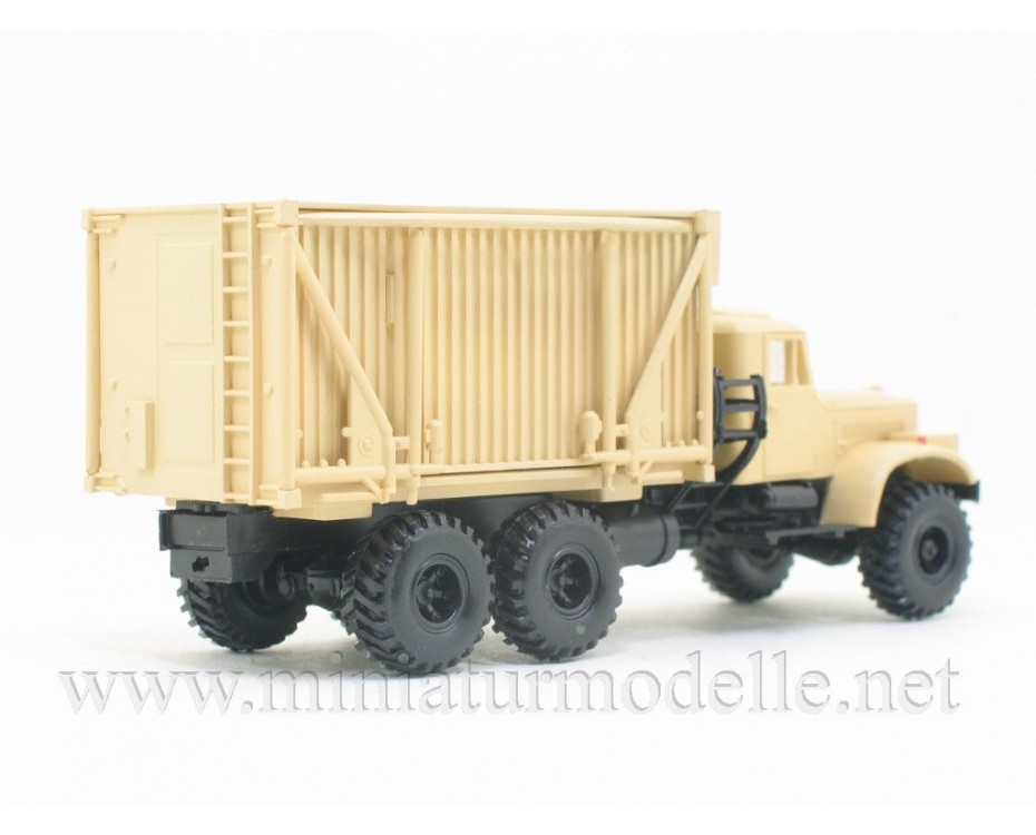 H0 1:87 KRAZ 255 B sanitārais furgons FK 1, beišīgs,   Miniaturmodelle by https://miniaturmodelle.net