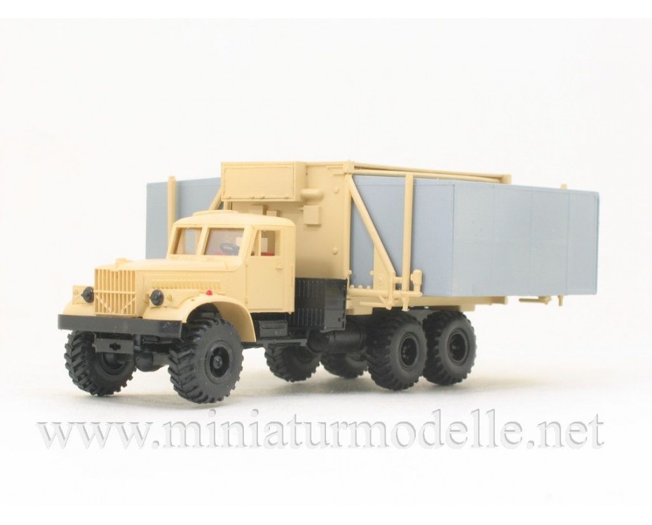 H0 1:87 KRAZ 255 B sanitārais furgons FK 1, beišīgs,   Miniaturmodelle by https://miniaturmodelle.net