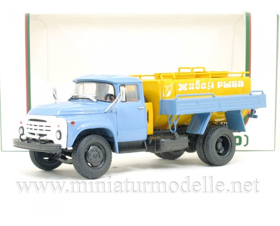 1:43 ZIL 130 Tankwagen ACZhR, 101746, Auto History - Aist by https://miniaturmodelle.net