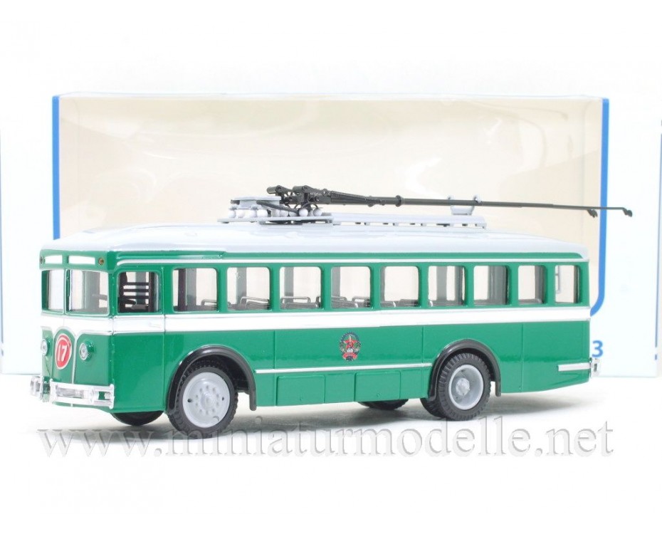 1:43 LK 2 Oberleitungsbus, 6900078900087, Soviet Bus - SOVA by https://miniaturmodelle.net