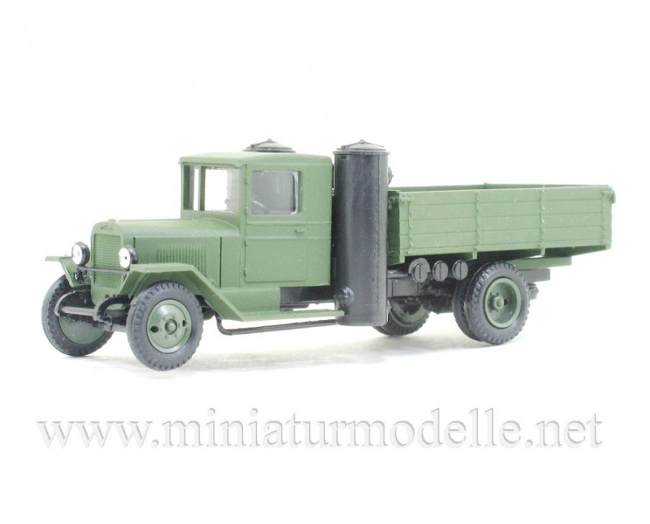 H0 1:87 ЗиС 21 газогенераторный бортовой, третья серия, военный,   Miniaturmodelle by https://miniaturmodelle.net
