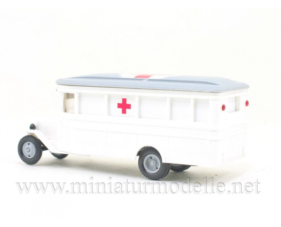 H0 1:87 ZIS 8 sanitārais autobus,   Miniaturmodelle by https://miniaturmodelle.net