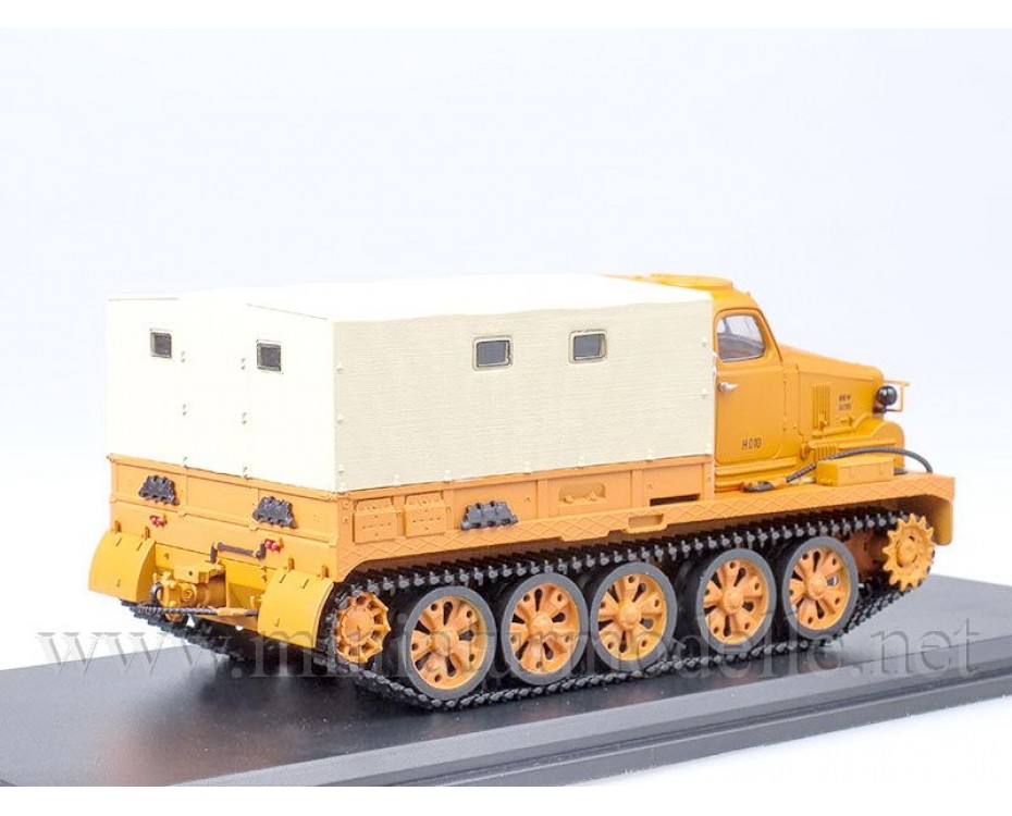1:43 AT-T Zugmittel - schwer Pritsche Plane, SSM3006, Start Scale Models - SSM by https://miniaturmodelle.net