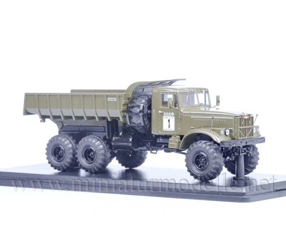 Scale model truck diecast 1:43 KrAZ-255B1 