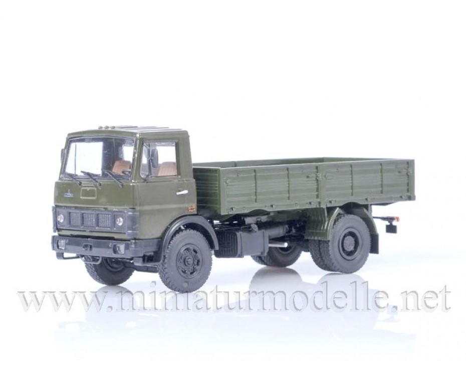 1:43 MAZ 5337 Pritsche (1987), militär, 100459, Auto History - Aist by https://miniaturmodelle.net