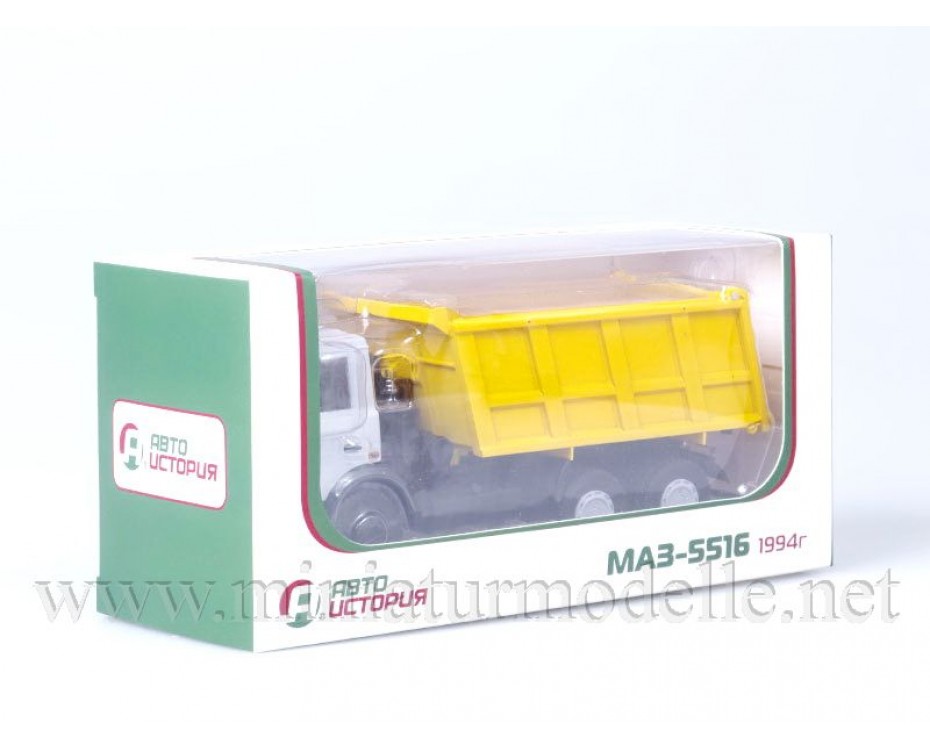 1:43 MAZ 5516 Kipper (1994), 100473, Auto History - Aist by https://miniaturmodelle.net