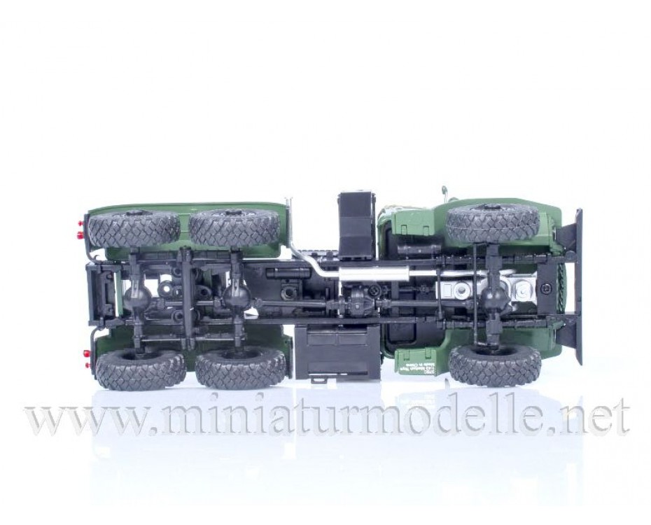 1:43 URAL 375 S sedlu vilcējs (brezenta jumts), armijas, 100947, Auto History - Aist by https://miniaturmodelle.net